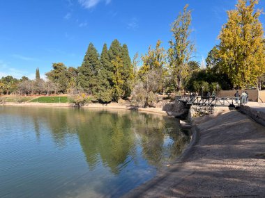 Mendoza, Arjantin, 9 Haziran 2025: Mendoza, Arjantin 'deki General San Martin Parkı manzarası