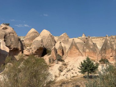 Türkiye'de Kapadokya'nın görünümü