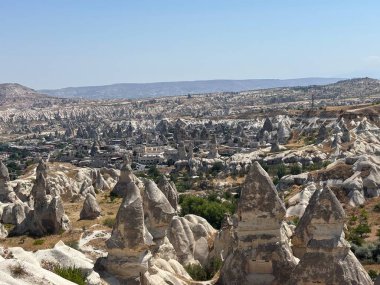Kapadokya. Hindi. Gorme 'nin güzel manzarası