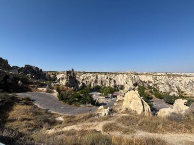Kapadokya 'daki antik kaya oluşumları