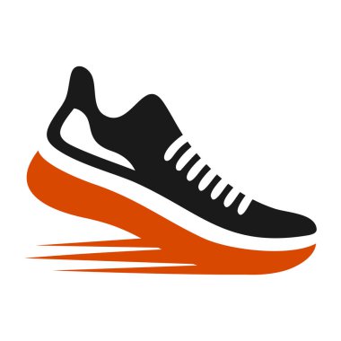 Modern tasarımcı erkek spor ayakkabı logosu