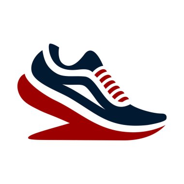 Modern tasarımcı erkek spor ayakkabı logosu