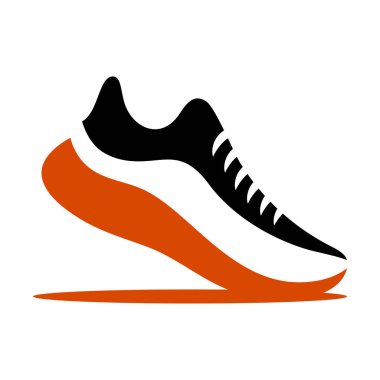 Modern tasarımcı erkek spor ayakkabı logosu