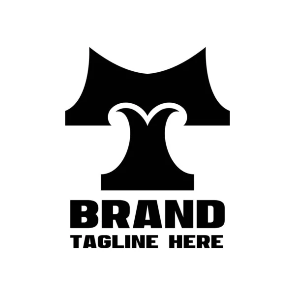 Letras Modernas Logotipo Ilustração Vetorial —  Vetores de Stock