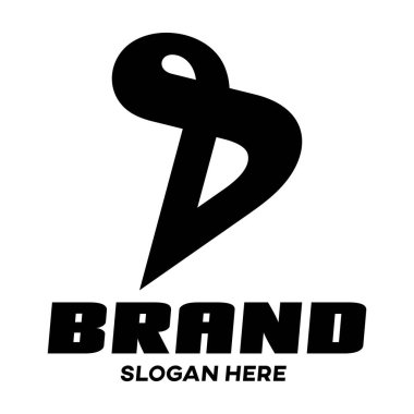 Modern STD logosu. Vektör illüstrasyonu