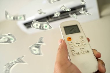 İçerideki ısıyı klimanın enerjisiyle ayarla. Elektrik faturalarından tasarruf etmeye yardım et. Para biriktir