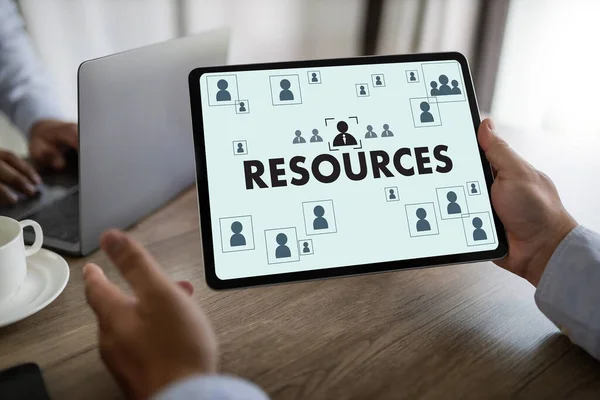 Resources concept crm Human Resources and Management Business Person Human Success HR Corporate Leader Manager Communication Education Management Career