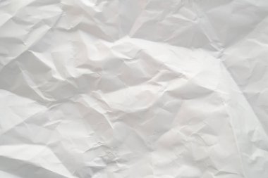 Beyaz geri dönüştürülmüş kağıt dokusu Buruşuk kağıt dokusu Kırışıklıklar ve Creases ile