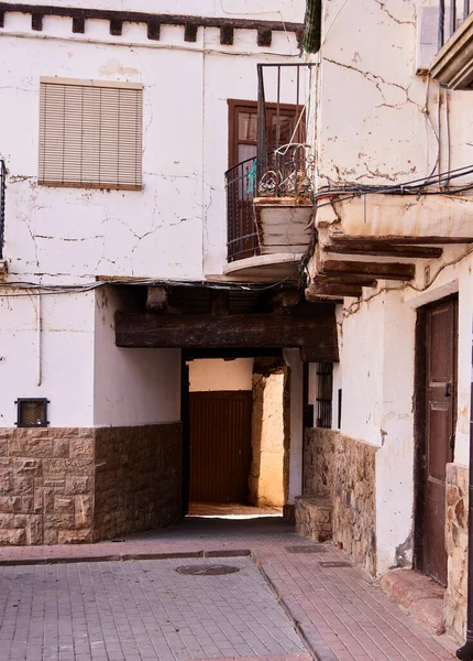 Gea Albarracn スペイン 2022年9月9日 州の州都アルバランとテルエルに近い小さな町 ゲアの人口は378人 それはシエラ アルバランの一部です — ストック写真