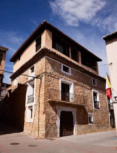 Gea Albarracn Іспанія Вересня 2022 Маленьке Містечко Поблизу Альбарракн Теруель — стокове фото
