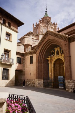 Teruel (İspanya) 9 Eylül 2022. Kutsal Sanat Müzesi. Bu müze İspanya 'nın en karakteristik Mudejar yapılarından biri olan Katedral' de yer almaktadır..