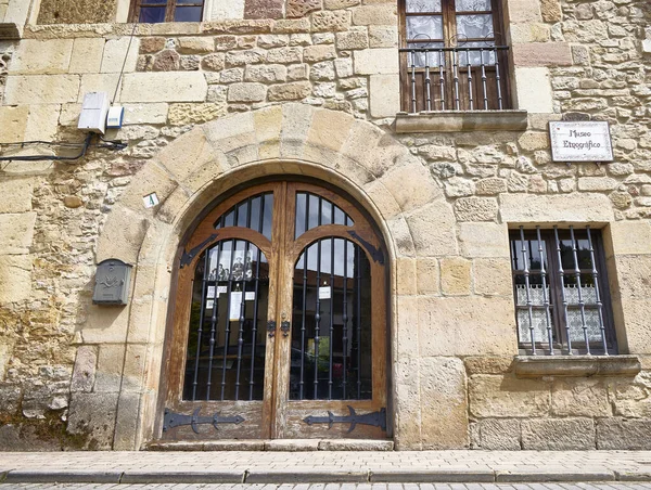 Cervera Pisuerga Spanyolország 2023 Június Tipikus Ház Egy Kisváros Palencia — Stock Fotó
