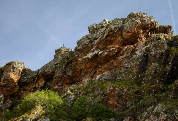 Peaks Rocks Top Mountain Region Palencia Spain — Stock Photo, Image