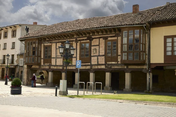 Aguilar Campo Spanyolország 2023 Június Tipikus Ház Egy Kisváros Palencia — Stock Fotó