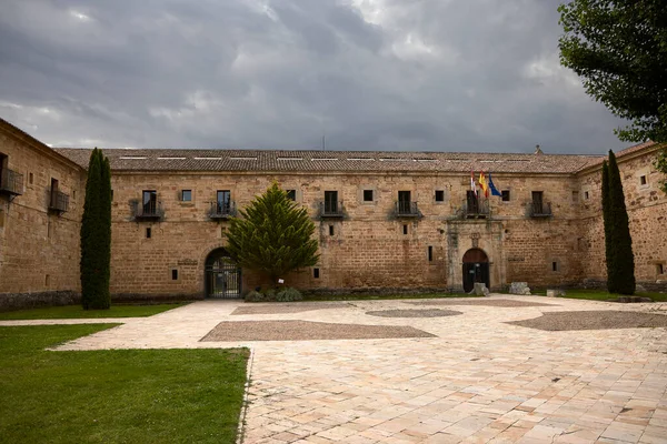 Aguilar Campoo Palencia Juni 2023 Klostret Santa Maria Real Det — Stockfoto