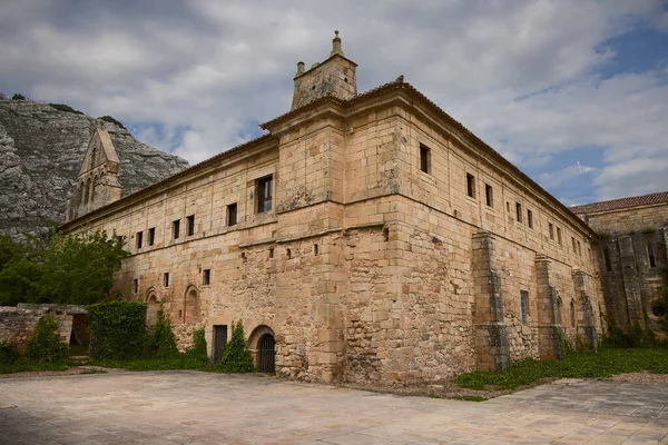 Aguilar Campoo Palencia Giugno 2023 Monastero Santa Maria Real Tratta — Foto Stock