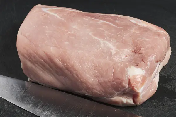 Pork loin. Piece of pork used, for example, in Mexican tacos.