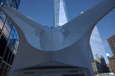 New York (ABD), 21 Mart 2024. New York binaları. Manhattan 'ın beş ilçesinden biri olan binaların manzarası. Büyük Elma 'nın kalbinde en büyük kültürü buluruz.
