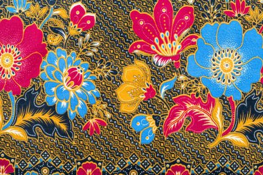 Batik Malaya peştemâli desen arka planda Tayland, geleneksel batik Malaya peştemâli Asya.