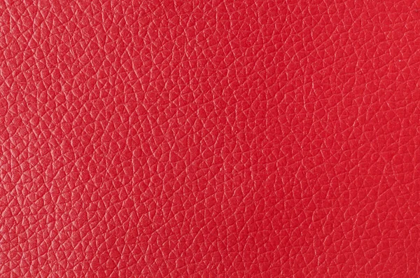 Texture Cuir Rouge Comme Fond — Photo