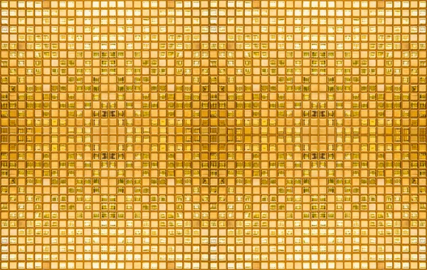Lusso Piastrelle Mosaico Oro Sfondo Texture Come Sfondo Piastrelle Ceramica — Foto Stock