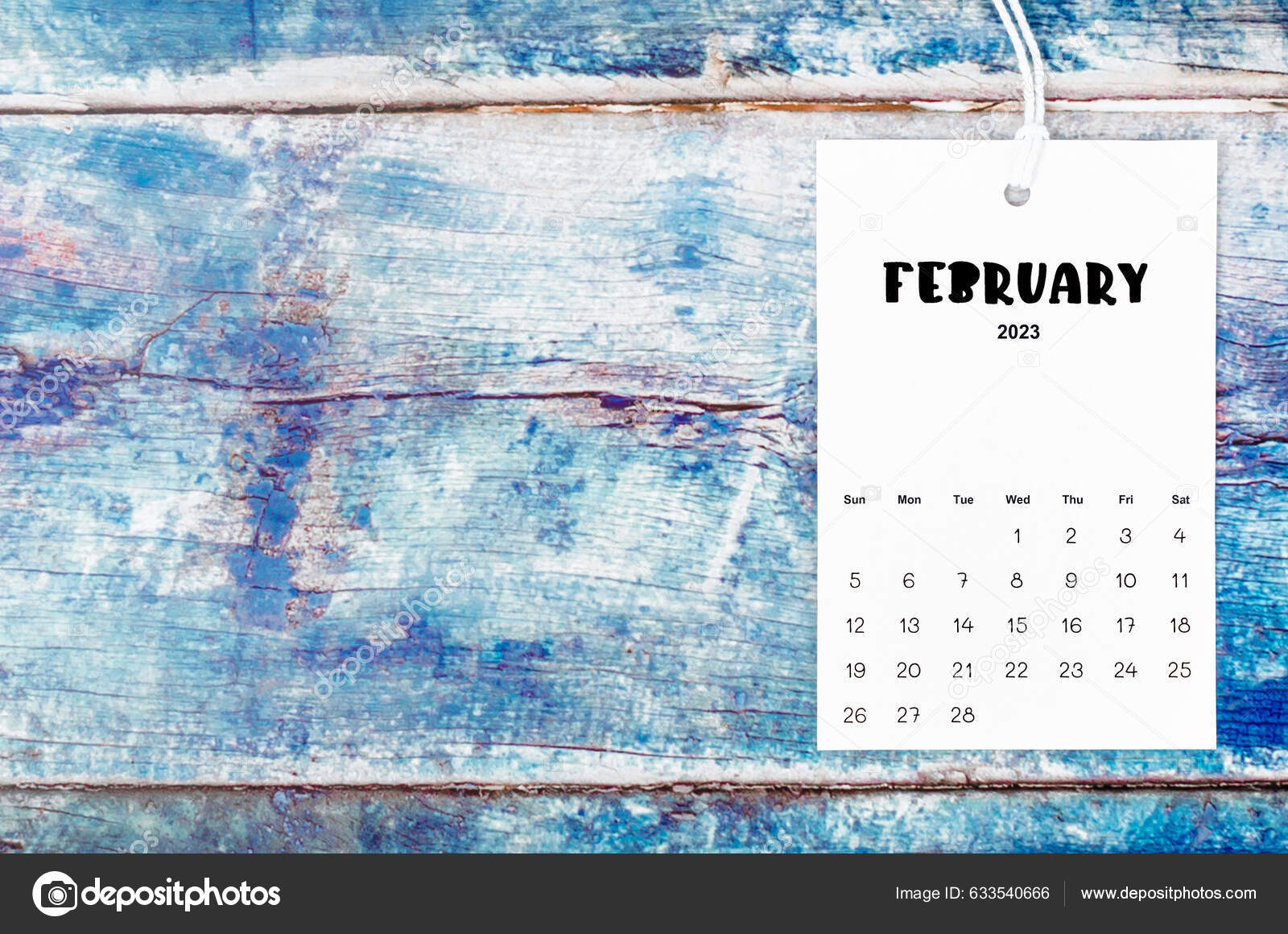 February 2023 Calendar Page