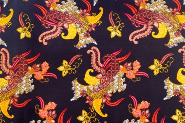 Indonesian batik cloth, a batik cloth 