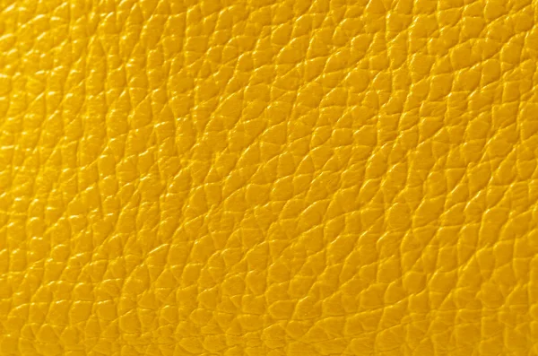 Yellow Vintage Leather Texture — Photo