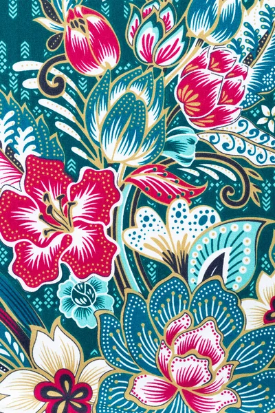 Belle Art Malaisien Indonésien Motif Batik — Photo