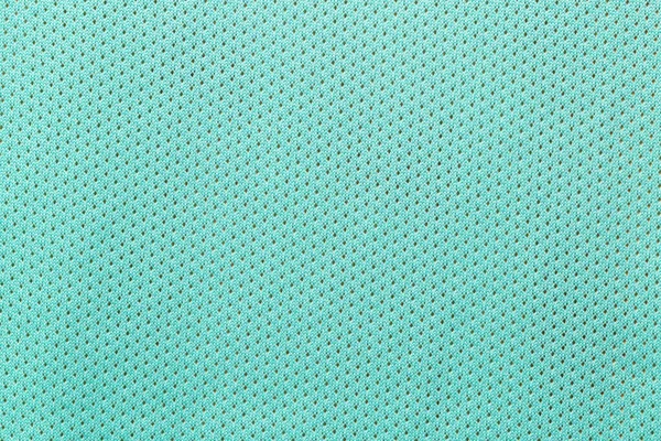 Texture Fil Tricoté Turquoise Fond Tissu — Photo