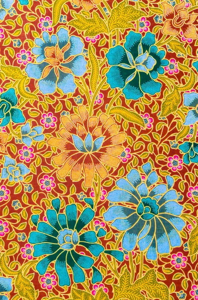 Belle Art Malaisien Indonésien Motif Batik — Photo