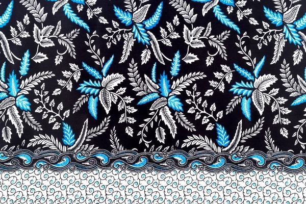 Beautiful Colourful Art Thailand Batik Pattern — Stock Photo, Image