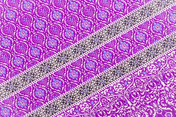 Belle Colorée Art Thaïlande Batik Pattern — Photo