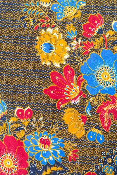 Batik Design Malaysian Traditional Concept — Stock Photo, Image