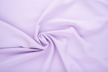 Light purple satin fabric texture as background. Elegant background for design. clipart