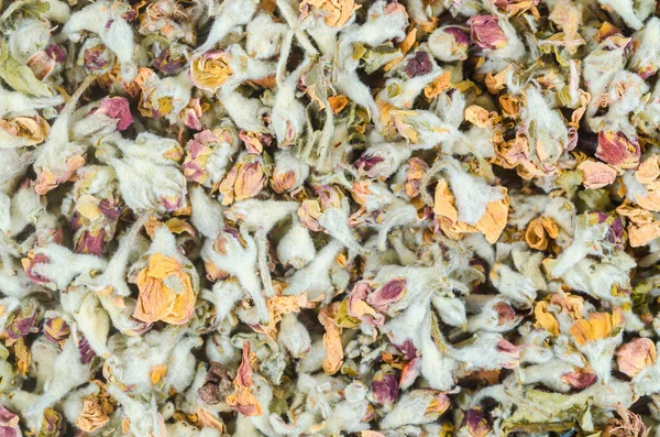 Flower Tea Dried Apple Blossom Textured — Foto de Stock