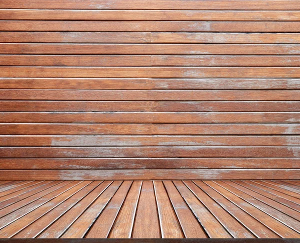 Blank Space Interior Drewniane Linie Poziome Tło Podłogą Drewnianą Tekstura — Zdjęcie stockowe