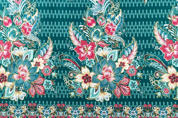 Modèle Détaillé Tissu Batik — Photo