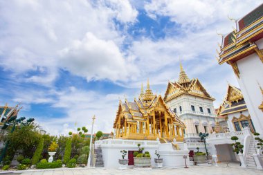 Wat Phra Kaeo, Zümrüt Buddha Tapınağı, Bangkok Tayland.