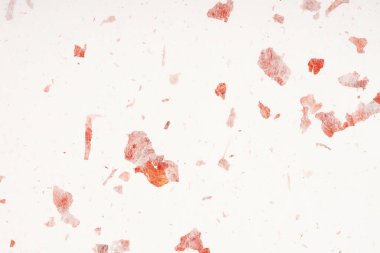 El yapımı geri dönüşümlü çiçek ve yaprak kağıdı arka planı.