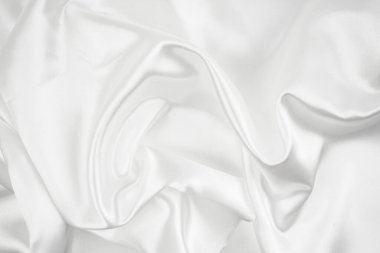 Gümüş saten kumaş arka plan desenli