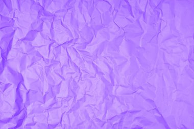 Soyut Arkaplan için Mor Buruşuk Kağıt Rengi.