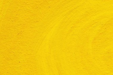 Soyut El Yapımı Sarı Suluboya Arkaplan. Kağıda El Boyama Suluboya Elementi.