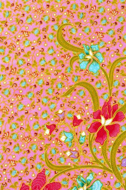 renkli batik kumaş kumaş arka plan