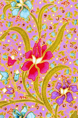 Batik Malaya peştemâli desen arka planda Tayland, geleneksel batik Malaya peştemâli Asya
