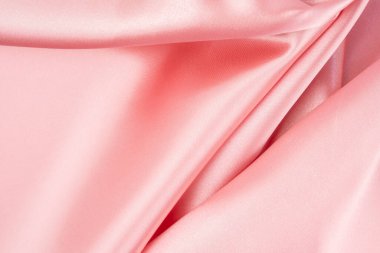 Soyut arka plan lüks pembe ipek kumaş.