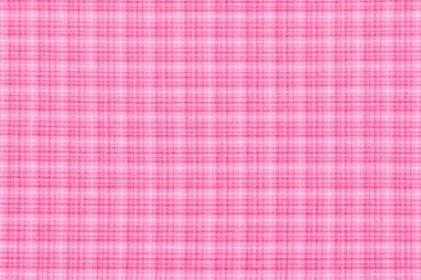 Pembe ekose kumaşın arkaplan dokusu