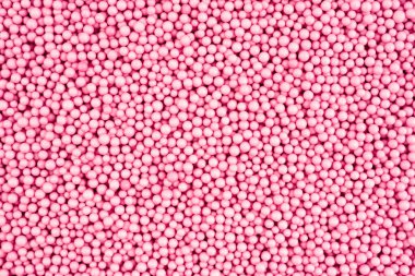 Arkaplan için pembe köpük boncuklarını kapat