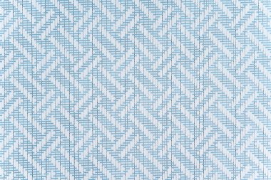 Örülmüş mavi deri dokusu, özet olarak arkaplan.