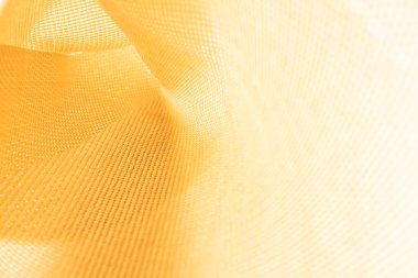 Yellow weave leather texture with light, Abstract as background. clipart